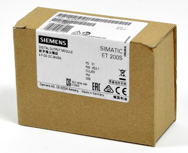 Siemens Simatic S7 Digital OUT, 6ES7 138-4FB04-0AB0, 6ES7138-4FB04-0AB0, FS:01