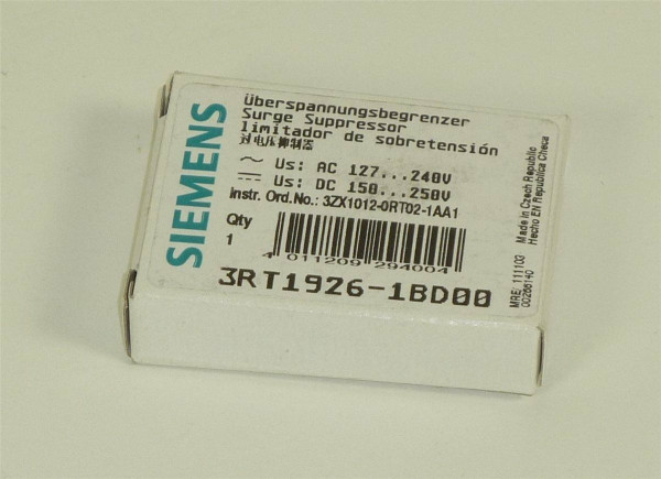 Siemens Überspannungsbegrenzer,3RT1926-1BD00,3RT1 926-1BD00