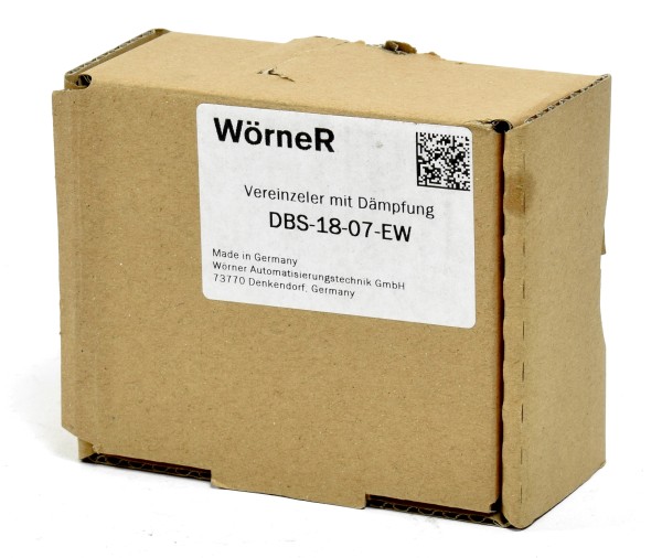Wörner Vereinzeler mit Dämpfung, DBS-18-07-EW