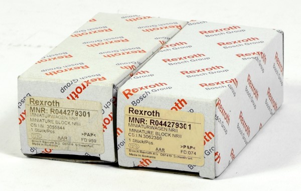 Rexroth Miniatureagen NRII, R044279301, (2Stk./pcs.)