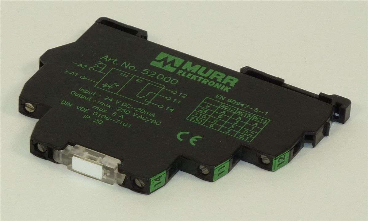 Murrelektronik Relaismodul 51120 - 24 VDC Für Schaltschrank & Steuerung