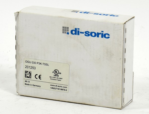 di-soric Gabellichtschranke, OGU 030 P3K-TSSL, 201253