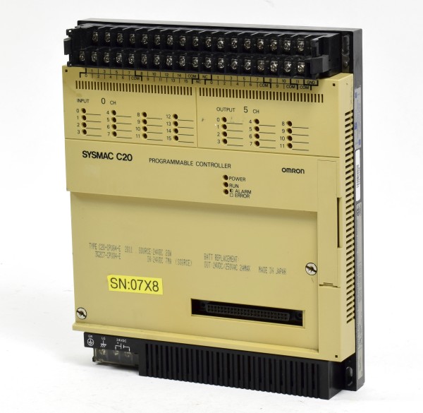 Omron Programmable Controller Sysmac 20, C20-CPU84-E