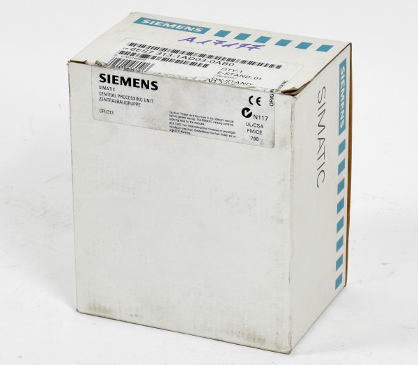 Siemens Simatic S7 CPU 313,6ES7 313-1AD03-0AB0,6ES7313-1AD03-0AB0,E:01
