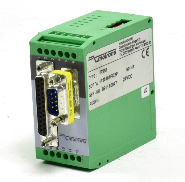 motrona Signalwandler SSI, IP251, IP25101F/02P