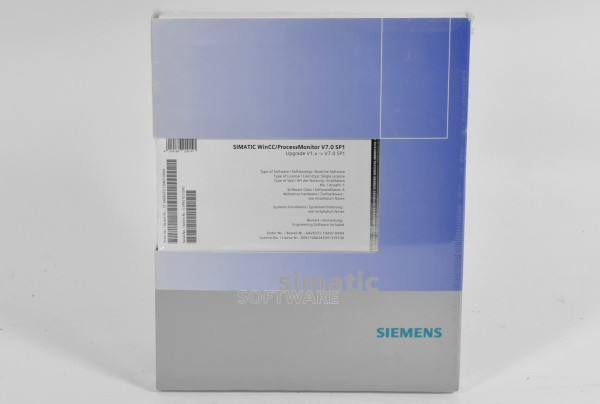 Siemens Simatic WinCC/ProcessMonitor V7.0 SP1,6AV6372-1DA07-0XX4,neu