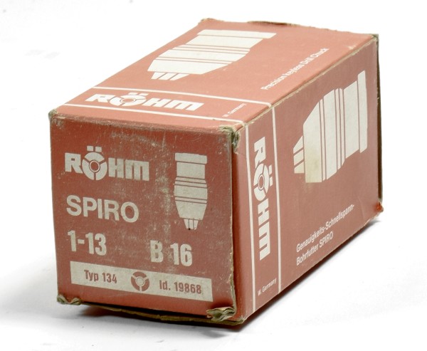 Röhm Spannfutter Bohrfutter, SPIRO 1-13 B16, TYP 134, Id. 19868