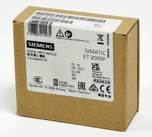 Siemens Simatic S7 ET200SP Digital IN,6ES7 136-6BA01-0CA0, 6ES7136-6BA01-0CA0