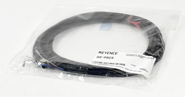 Keyence M12-Stecker Anschlusskabel, GS-P5C5