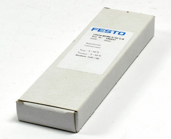 Festo Magnetventil, CPE14-M1BH-5/3G-1/8, 196937