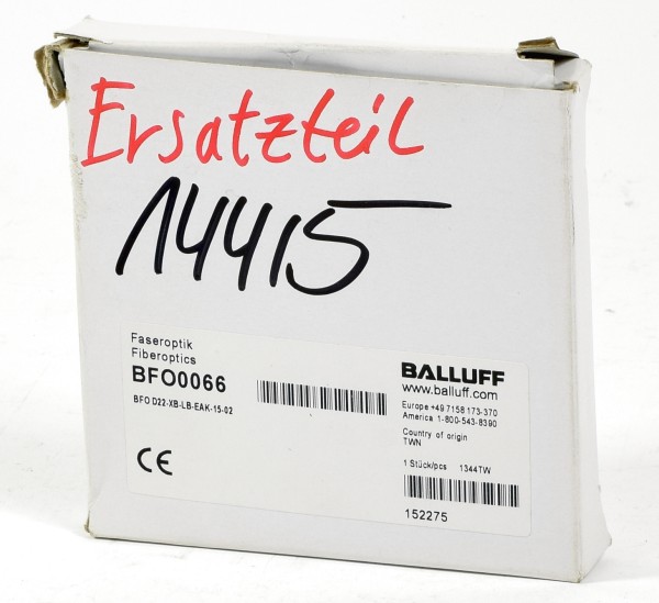 Balluff Faseroptik, BFO0066, BFO D22-XB-LB-EAK-15-02