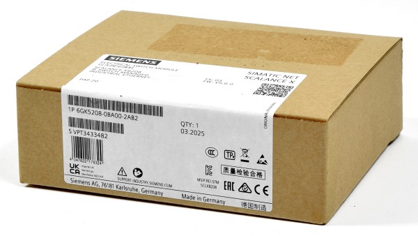 Siemens Simatic S7 Scalance XB208, 6GK5208-0BA00-2AB2, 6GK5 208-0BA00-2AB2