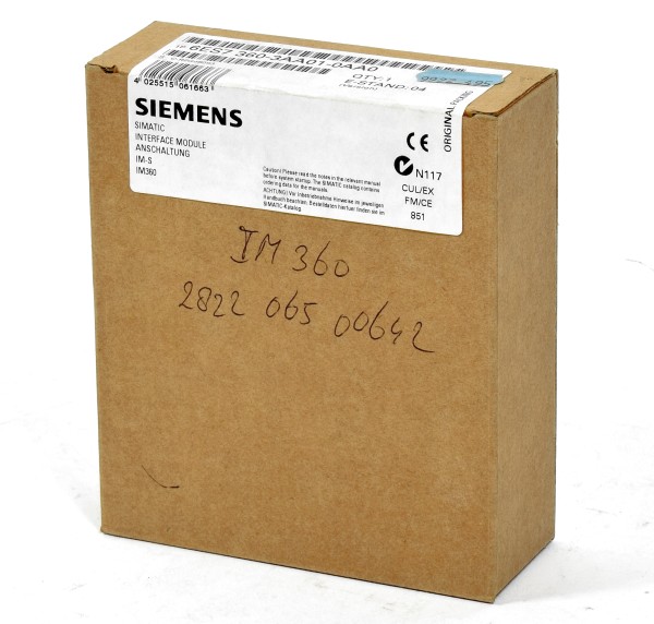 Siemens Simatic S7 IM360,6ES7 360-3AA01-0AA0,6ES7360-3AA01-0AA0,E:04