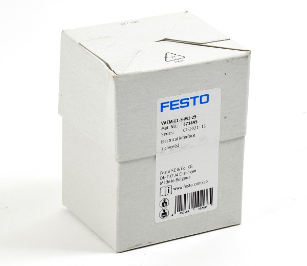 Festo Electrical Interface, VAEM-L1-S-M1-25, Mat.No: 573445