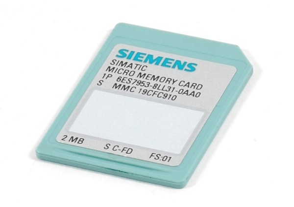 Siemens Simatic S7 Memory Card,6ES7953-8LL31-0AA0,6ES7 953-8LL31-0AA0