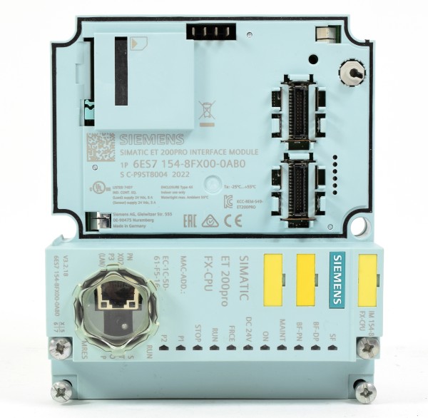 Siemens Simatic ET200 PRO IM154-8FX, 6ES7 154-8FX00-0AB0, 6ES7154-8FX00-0AB0