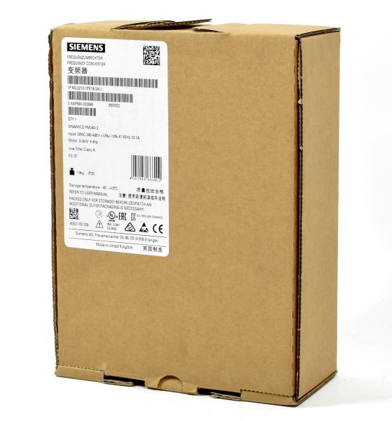 Siemens Sinamics Power Module PM240-2, 6SL3210-1PE18-0AL1, 6SL3 210-1PE18-0AL1