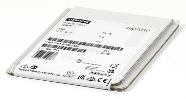 Siemens Simatic S7 Memory Card,6ES7954-8LF03-0AA0,6ES7 954-8LF03-0AA0