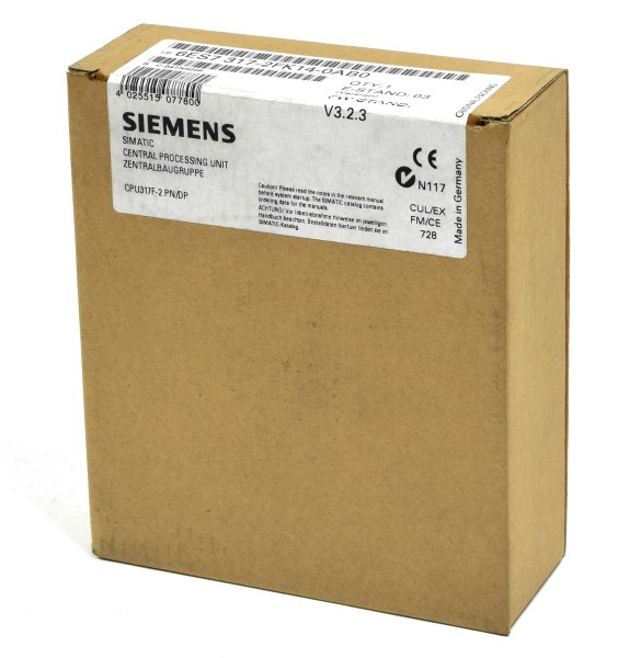 Siemens Simatic S7 CPU317F-2 PN/DP,6ES7 317-2FK14-0AB0,6ES7317-2FK14-0AB0,E:03