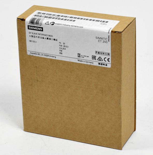 Siemens Simatic S7 DP Slave IM153-2, 6ES7 153-2BA10-0XB0, 6ES7153-2BA10-0XB0