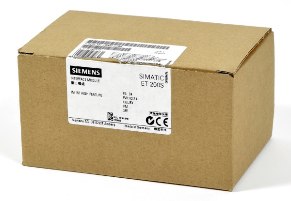 Siemens Simatic S7 ET200S IM151-1,6ES7 151-1BA02-0AB0,6ES7151-1BA02-0AB0,FS:04