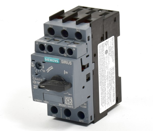 Siemens Sirius Leistungsschalter,3RV2021-1HA10,3RV2 021-1HA10