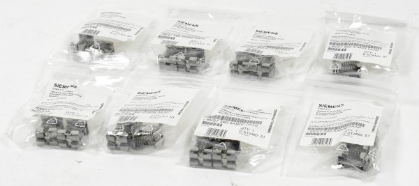 8x QTY:2 Siemens Simatic S7 Shield Support, 6ES7390-5AB00-0AA0, 6ES7 390-5AB00-0AA0