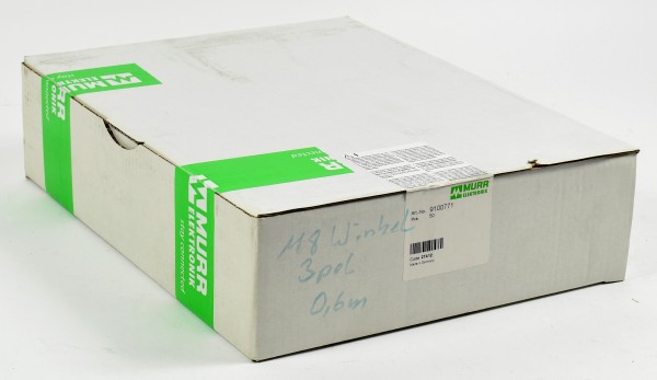 50x Murr Anschlussleitung, 0,6 m, 9100771, 7000-88041-6300060