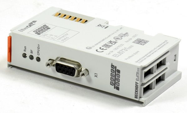 Beckhoff EtherCAT Profibus Slave, EL6731 0010, EL 6731 0010