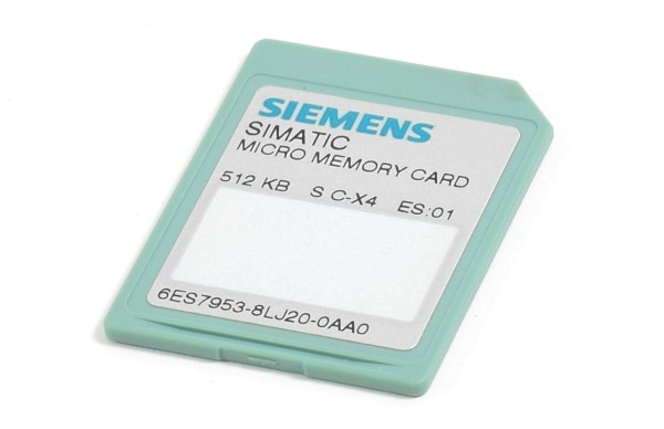 Siemens Simatic S7 Memory Card,6ES7953-8LJ20-0AA0,6ES7 953-8LJ20-0AA0