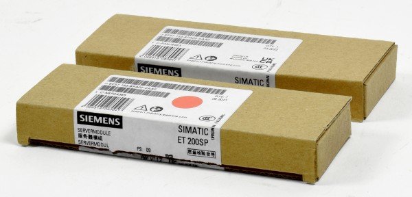 2x Siemens Simatic S7 Servermodul,6ES7 193-6PA00-0AA0,6ES7193-6PA00-0AA0