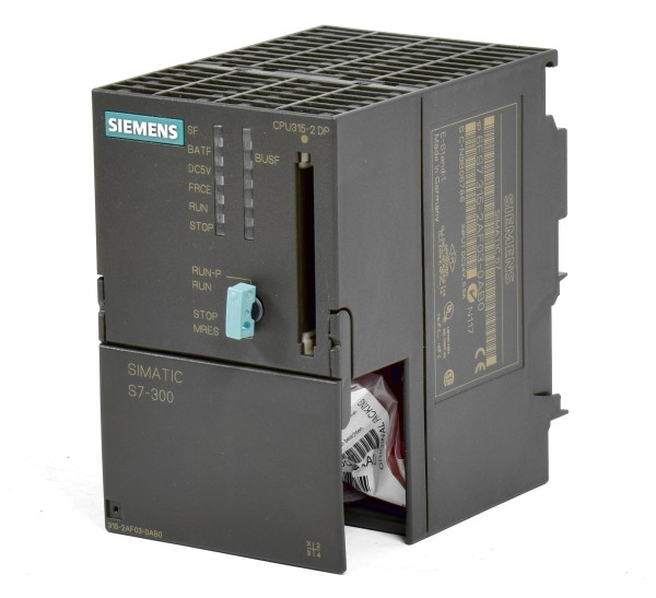 Siemens Simatic S7 CPU 315-2DP, 6ES7 315-2AF03-0AB0 + 6ES7 971-1AA00-0AA0