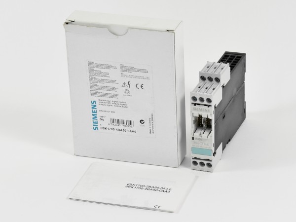 Siemens Siplus CCT DM6 Digitalmodul,6BK1 700-4BA50-0AA0,6BK1700-4BA50-0AA0