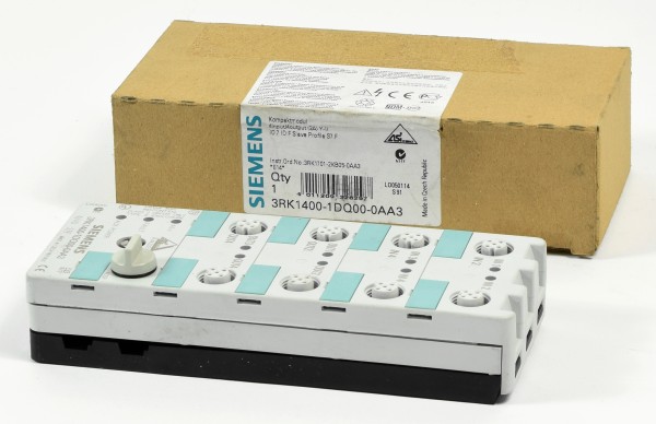 Siemens AS-I Interface Kompaktmodul, 3RK1400-1DQ00-0AA3, 3RK1 400-1DQ00-0AA3