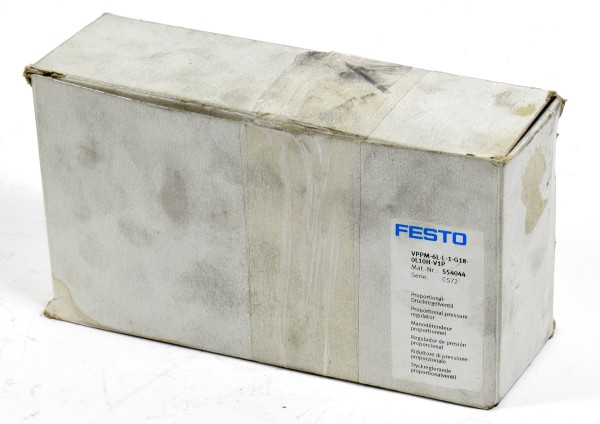 Festo Proportional-Druckregelventil,VPPM-6L-L-1-G18-0L10H-V1P,554044