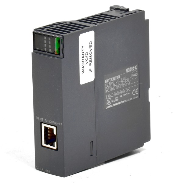 Mitsubishi Ethernet I/F Unit, QJ71E71-100