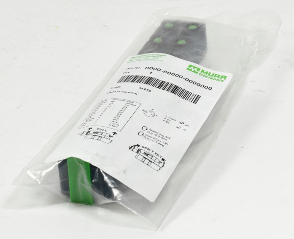 Murr Elektronik Exact8, 10xM8, 3-pol., Grundmodul, 8000-80000-0000000