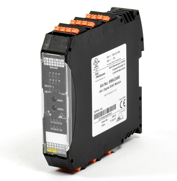 Bihl + Wiedemann AS-i Digital 8I/8O Module, BWU2490