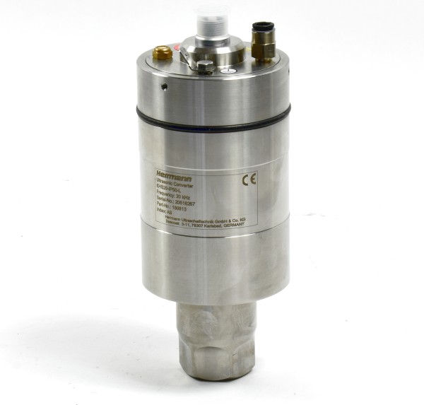 Herrmann Ultrasonic Converter, KHS20-IP50-L, 20kHz, 180813