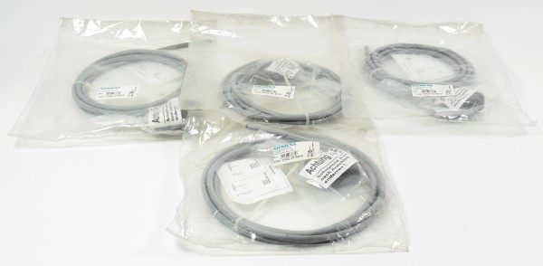 4x Siemens 3m Motoranschlußleitung 4x1,5mm , 3RK1902-0CM00, 3RK1 902-0CM00