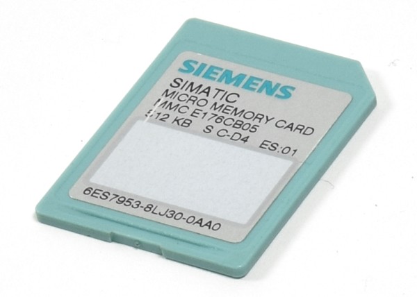 Siemens Simatic S7 Memory Card,6ES7953-8LJ30-0AA0,6ES7 953-8LJ30-0AA0