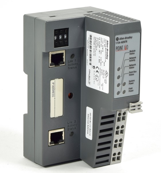 Allen Bradley Point I/O Port Network Adapter,1734-AENTR,1734AENTR