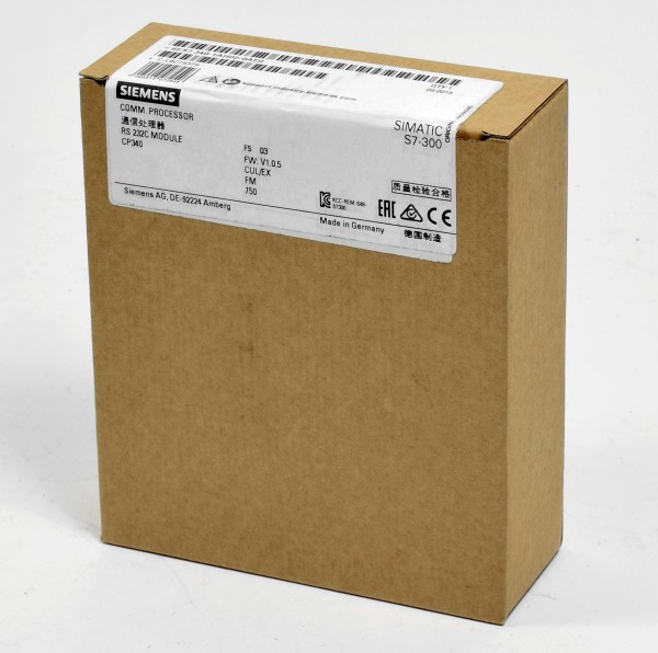 Siemens Simatic S7 CP340, 6ES7 340-1AH02-0AE0, 6ES7340-1AH02-0AE0,FS:03