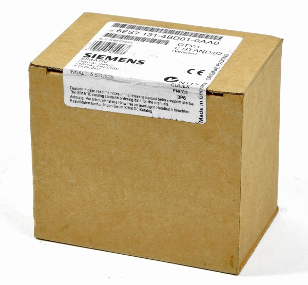 Siemens Simatic S7 ET200S, 6ES7 131-4BD01-0AA0, 6ES7131-4BD01-0AA0, (5Stk./pcs)