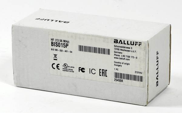 Balluff HF-Schreib/Lesekopf, BIS015P, BIS VM-332-401-S4
