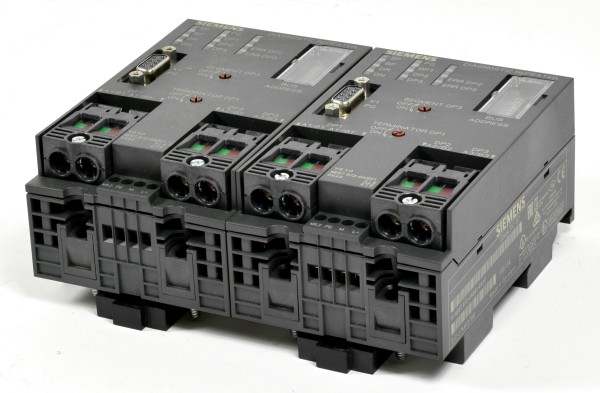 2 x Siemens Simatic S7 ET200 Repeater,6ES7 972-0AB01-0XA0,6ES7972-0AB01-0XA0