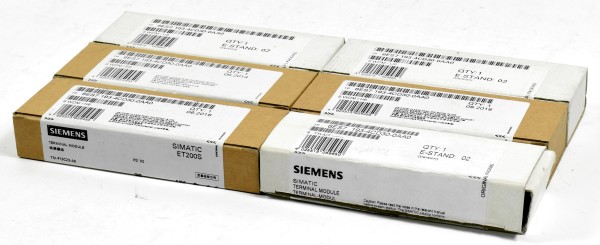 6x Siemens Simatic S7 Terminal Module, 6ES7 193-4CD30-0AA0, 6ES7193-4CD30-0AA0