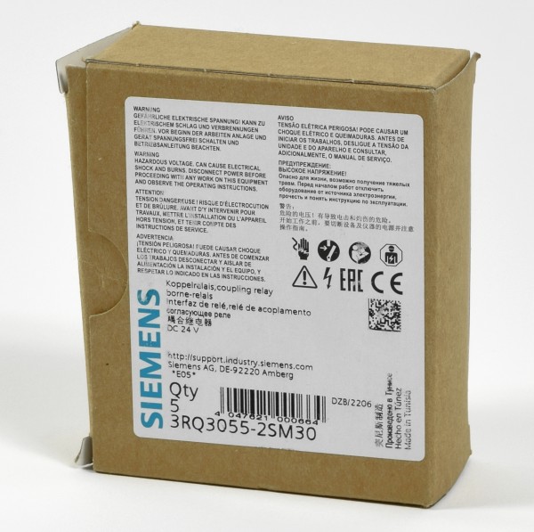 Siemens Koppelrelais, 3RQ3055-2SM30, (5Stk./pcs.)