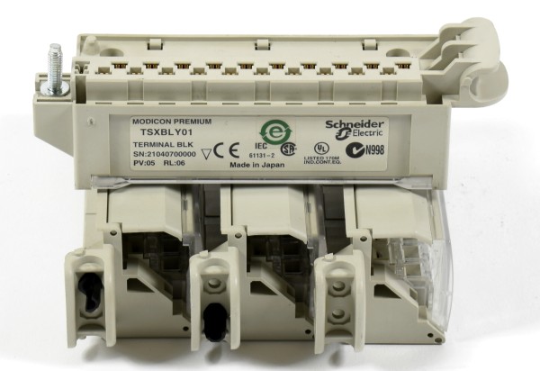 4 x Schneider Electric Terminal Block,TSXBLY01,TSX BLY01