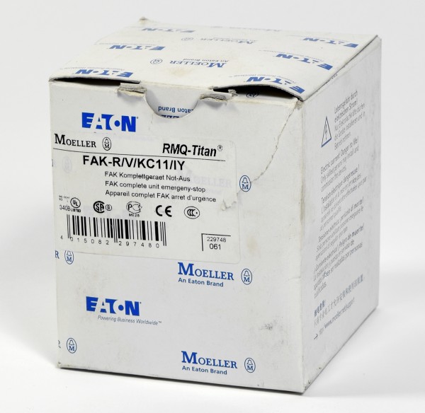 Eaton FAK Komplettgerät Not-Aus, FAK-R/V/KC11/IY